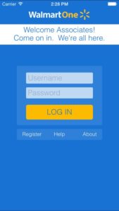 walmart1 app login