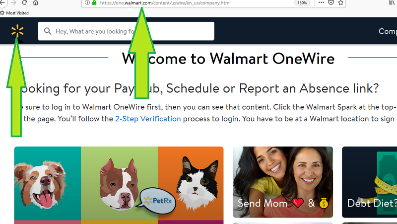 onewalmart.com login